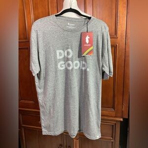 Cotopaxi Men’s  Fitted XXL Do Good Gray T Short Sleeve Super Soft New With Tags